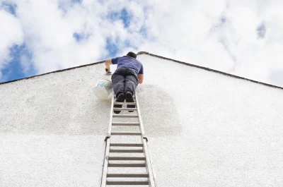 Peinture extérieure à Saint-M'Hervé — façades et ravalement